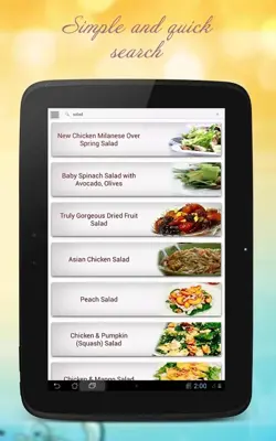 Weight Loss Recipes android App screenshot 1